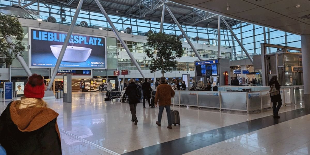 Delta Airlines DUS Terminal, Düsseldorf International Airport