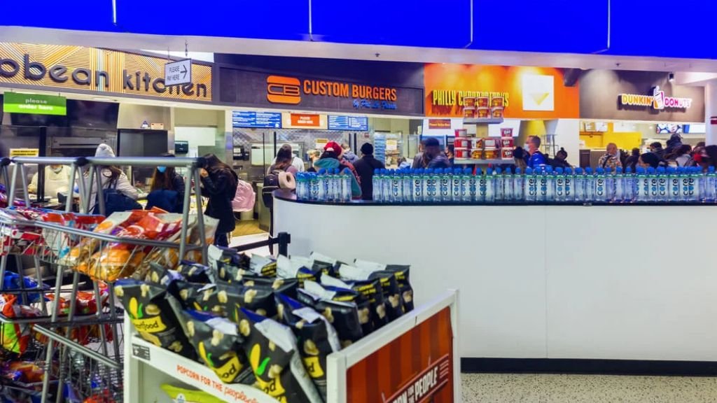 Different Food and Beverage Options
