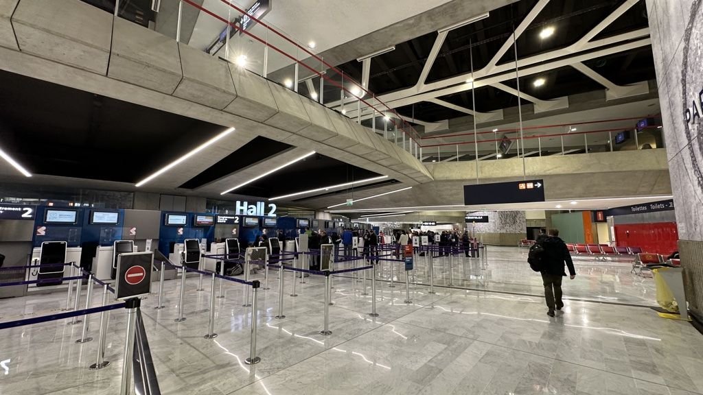 Arrivals at Charles De Gaulle Airport Terminal 1