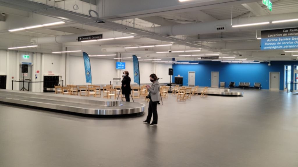 WestJet Airlines YKF Terminal – Region of Waterloo International Airport